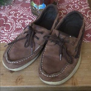 Sperry boat shoes big boys 5